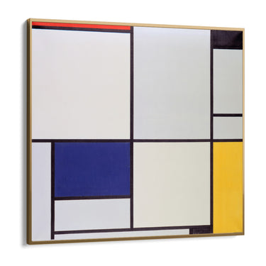 Quadro Stampa su Tela Tableau I, Piet Mondrian - CupidoDesign