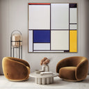 Quadro Stampa su Tela Tableau I, Piet Mondrian - CupidoDesign