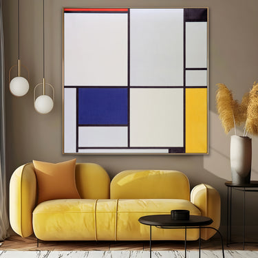 Quadro Stampa su Tela Tableau I, Piet Mondrian - CupidoDesign