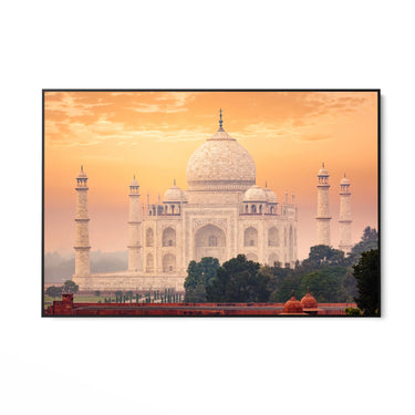 Quadro Stampa su Tela Taj Mahal al tramonto, India - CupidoDesign
