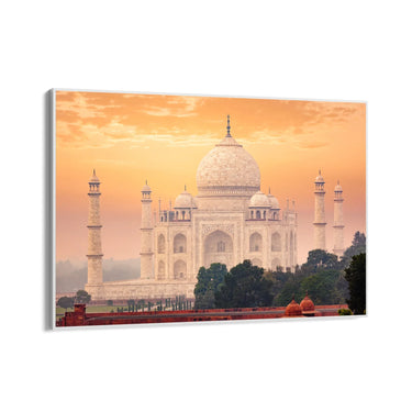 Quadro Stampa su Tela Taj Mahal al tramonto, India - CupidoDesign