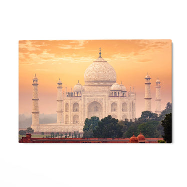 Quadro Stampa su Tela Taj Mahal al tramonto, India - CupidoDesign
