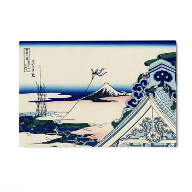 Quadro Stampa su Tela Tempio di Asakusa, Katsushika Hokusai - CupidoDesign