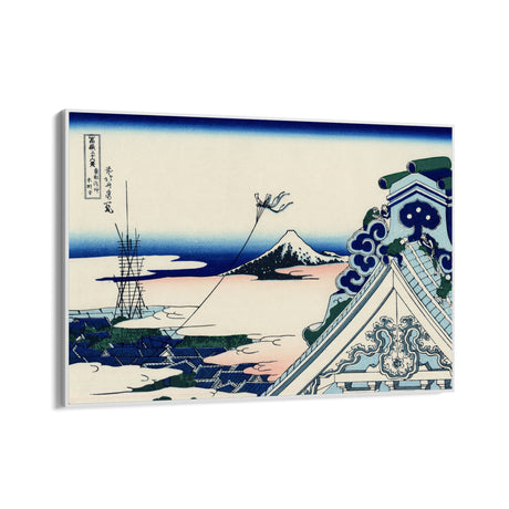 Quadro Stampa su Tela Tempio di Asakusa, Katsushika Hokusai - CupidoDesign