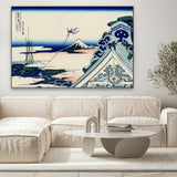 Quadro Stampa su Tela Tempio di Asakusa, Katsushika Hokusai - CupidoDesign