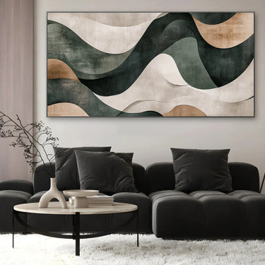 Quadro Stampa su Tela Terra in movimento - CupidoDesign