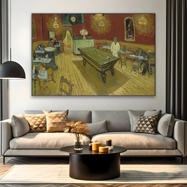 Quadro Stampa su Tela The Night Cafe, Vincent Van Gogh - CupidoDesign