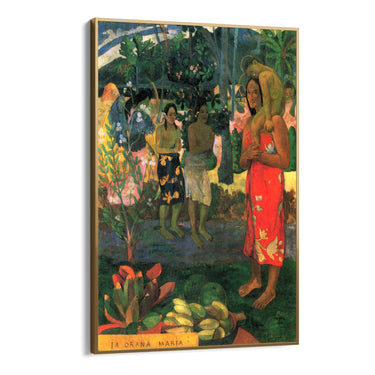 Quadro Stampa su Tela Ti Preghiamo Maria, Paul Gauguin - CupidoDesign