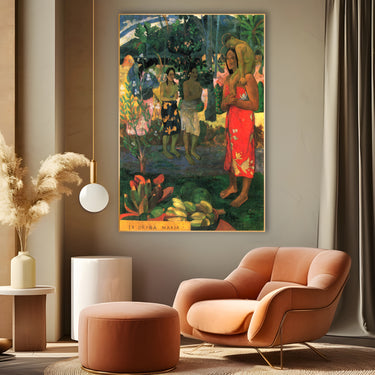 Quadro Stampa su Tela Ti Preghiamo Maria, Paul Gauguin - CupidoDesign