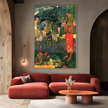 Quadro Stampa su Tela Ti Preghiamo Maria, Paul Gauguin - CupidoDesign