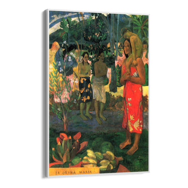 Quadro Stampa su Tela Ti Preghiamo Maria, Paul Gauguin - CupidoDesign