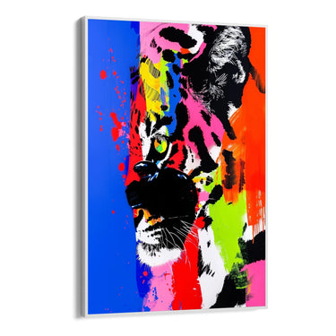 Quadro Stampa su Tela Tiger Pop - CupidoDesign