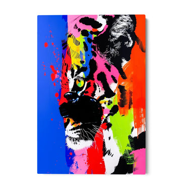 Quadro Stampa su Tela Tiger Pop - CupidoDesign