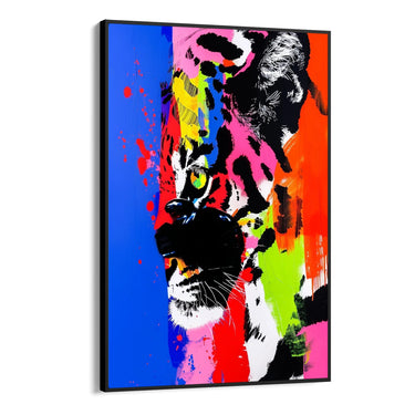 Quadro Stampa su Tela Tiger Pop - CupidoDesign