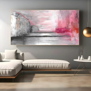Quadro Stampa su Tela Tocco Cremisi - CupidoDesign