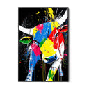 Quadro Stampa su Tela Toro Cosmico - CupidoDesign