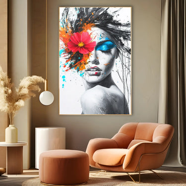 Quadro Stampa su Tela Tracce Selvagge - CupidoDesign