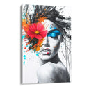 Quadro Stampa su Tela Tracce Selvagge - CupidoDesign