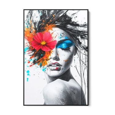 Quadro Stampa su Tela Tracce Selvagge - CupidoDesign