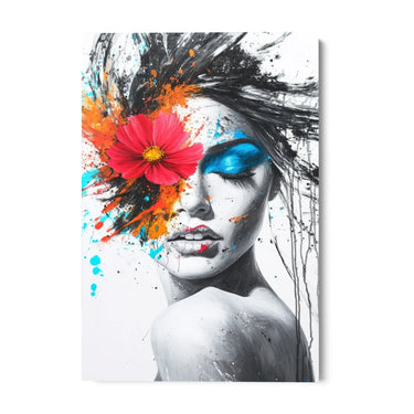Quadro Stampa su Tela Tracce Selvagge - CupidoDesign