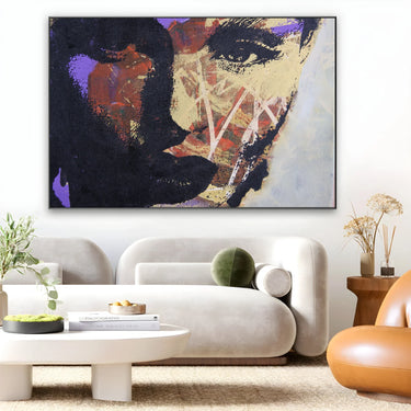 Quadro Stampa su Tela Tracce dell’anima - CupidoDesign