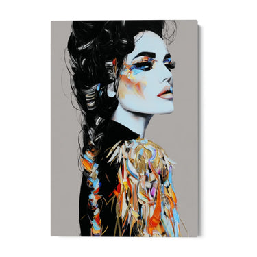 Quadro Stampa su Tela Traccia Ardente - CupidoDesign