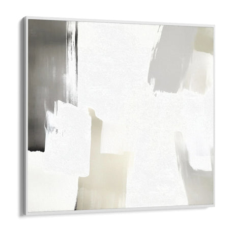 Quadro Stampa su Tela Traccia Bianca - CupidoDesign