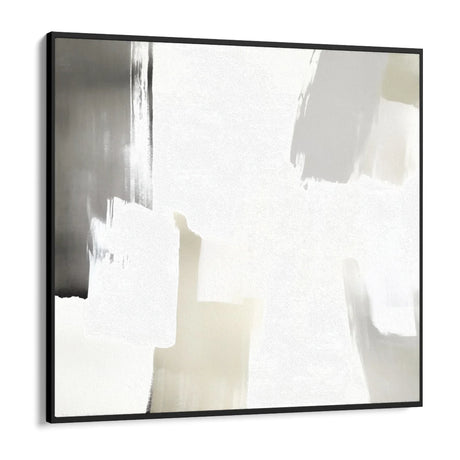 Quadro Stampa su Tela Traccia Bianca - CupidoDesign
