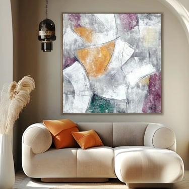 Quadro Stampa su Tela Traccia Felice - CupidoDesign