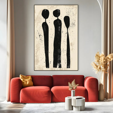 Quadro Stampa su Tela Traccia Piena - CupidoDesign