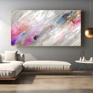 Quadro Stampa su Tela Trama Iridescente - CupidoDesign