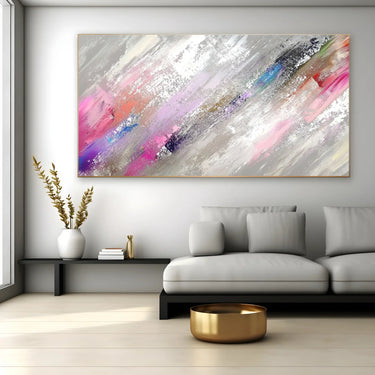 Quadro Stampa su Tela Trama Iridescente - CupidoDesign