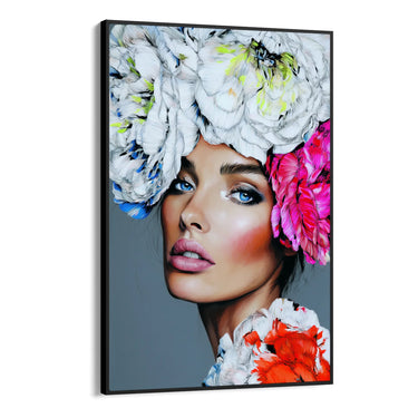 Quadro Stampa su Tela Trama Viola - CupidoDesign