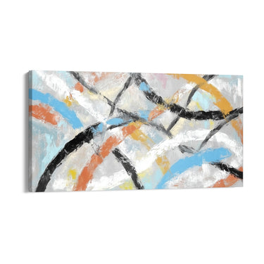 Quadro Stampa su Tela Trame Incrociate - CupidoDesign