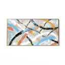 Quadro Stampa su Tela Trame Incrociate - CupidoDesign