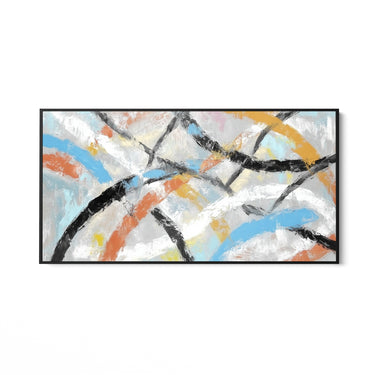Quadro Stampa su Tela Trame Incrociate - CupidoDesign