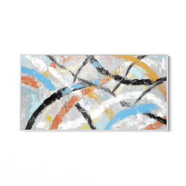 Quadro Stampa su Tela Trame Incrociate - CupidoDesign
