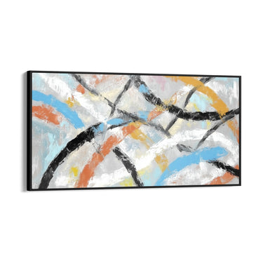 Quadro Stampa su Tela Trame Incrociate - CupidoDesign