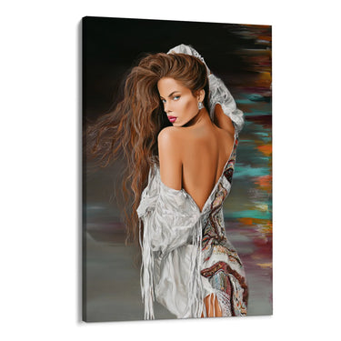 Quadro Stampa su Tela Trame di Luce - CupidoDesign
