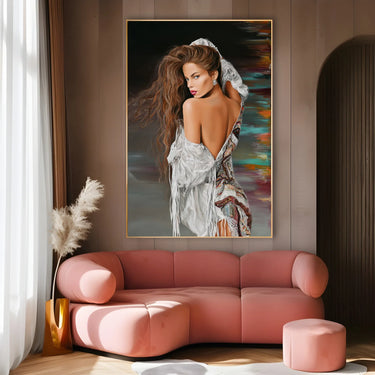 Quadro Stampa su Tela Trame di Luce - CupidoDesign