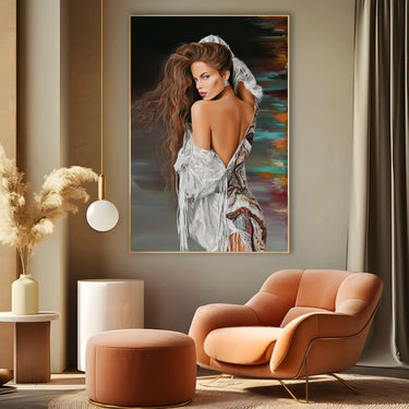 Quadro Stampa su Tela Trame di Luce - CupidoDesign