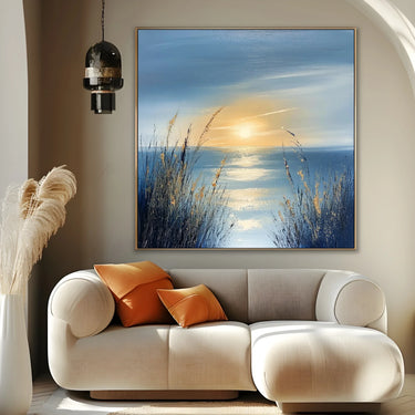 Quadro Stampa su Tela Tramonto Lento - CupidoDesign