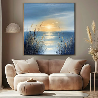 Quadro Stampa su Tela Tramonto Lento - CupidoDesign
