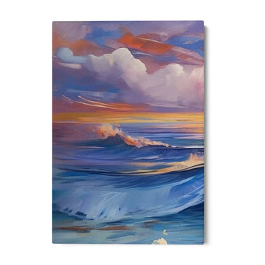 Quadro Stampa su Tela Tramonto al Mare - CupidoDesign