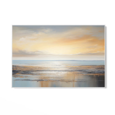 Quadro Stampa su Tela Riflessi al Tramonto - CupidoDesign
