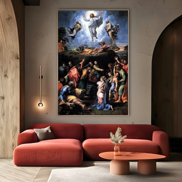Quadro Stampa su Tela Trasfigurazione, Raffaello Sanzio - CupidoDesign