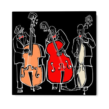 Quadro Stampa su Tela Trinità del Ritmo - CupidoDesign