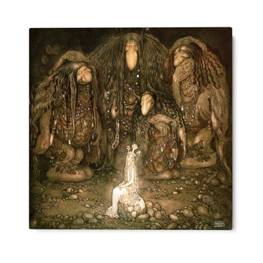 Quadro Stampa su Tela Troll Svedesi, John Bauer - CupidoDesign