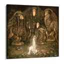 Quadro Stampa su Tela Troll Svedesi, John Bauer - CupidoDesign