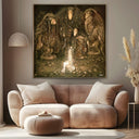 Quadro Stampa su Tela Troll Svedesi, John Bauer - CupidoDesign